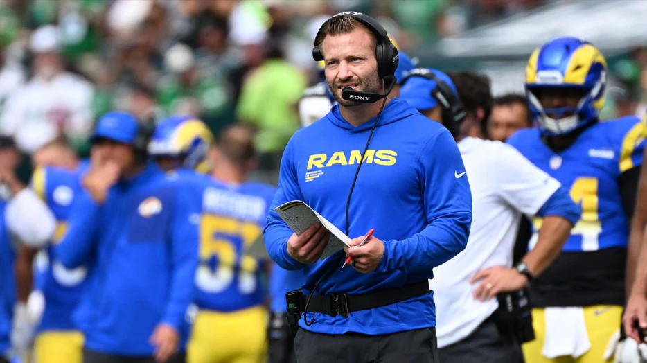 Rams HC Sean McVay reveals positive team injury update after rough loss to Eagles
