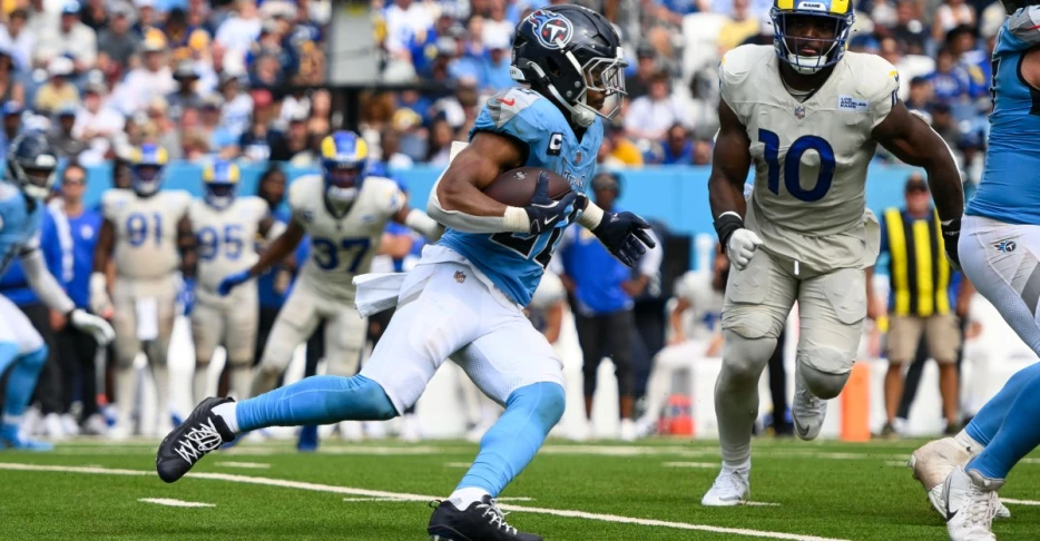 Ridley’s terrible game, brutal net yardage, and other Titans bullets