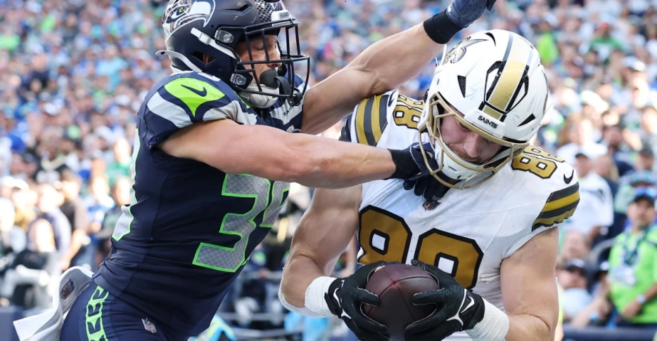 Who was the Saints’ breakout player vs. the Seahawks?