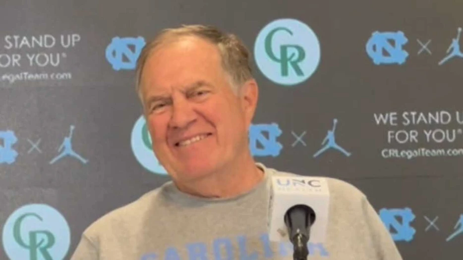 Bill Belichick's UNC team announces Hulu docuseries