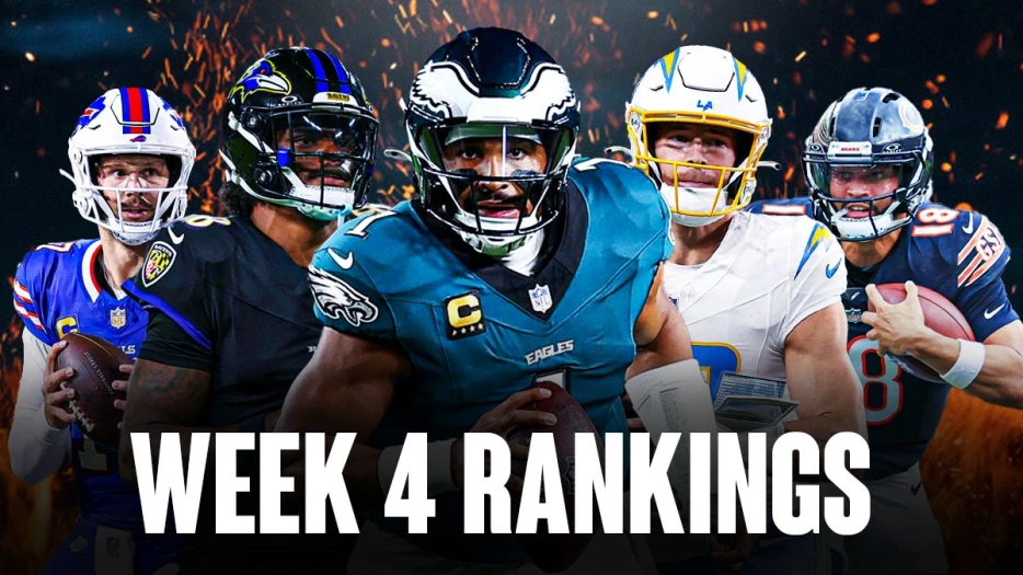 Fantasy Football Quarterback Rankings: Week 4 2025