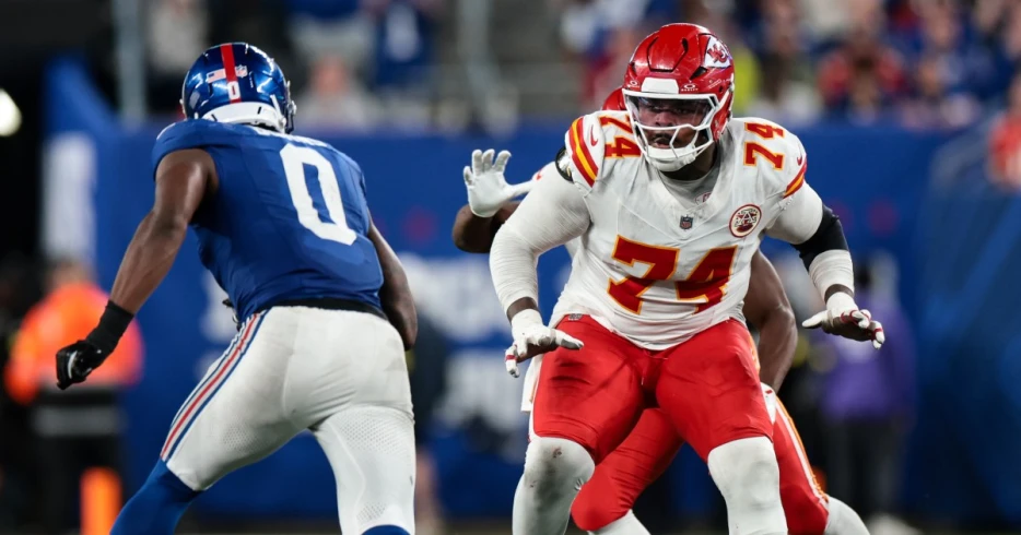 In win over the Giants, the Chiefs’ offensive line had highs and lows