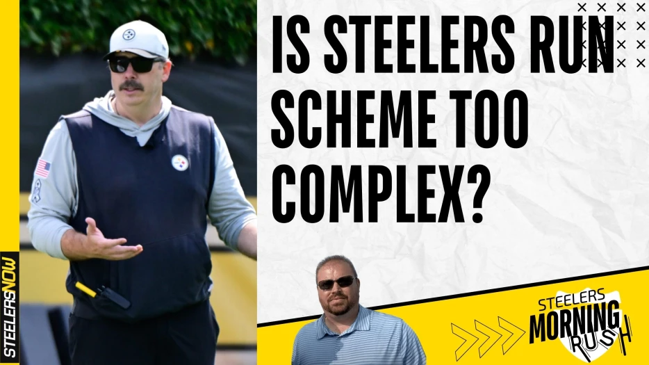 Is Arthur Smith’s Run Scheme Too Complex? | Steelers Morning Rush