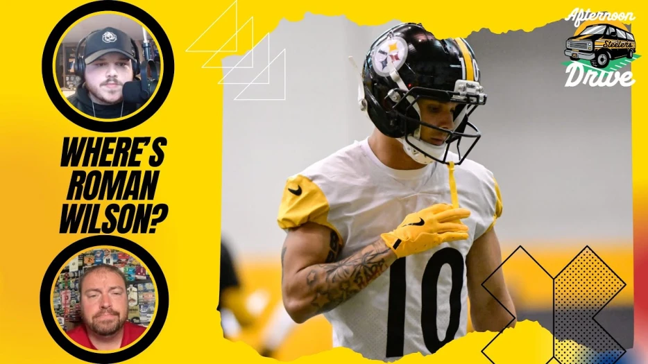 Steelers Afternoon Drive: Why Won’t Steelers Use Roman Wilson More?