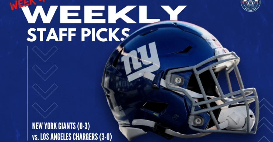 NFL Week 4 picks, predictions: A Giant upset vs. Chargers?