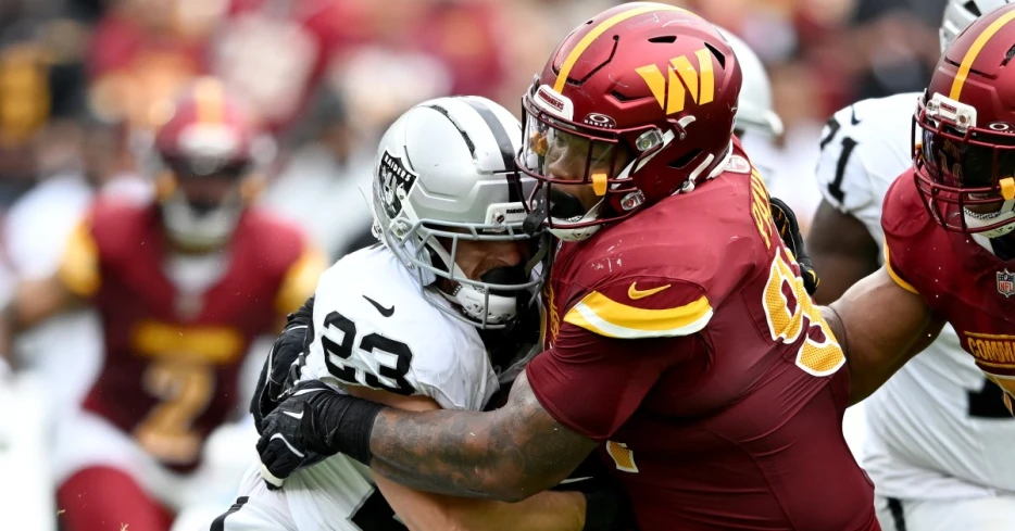 Stats and Snaps – 2025 Week 3, Commanders vs Las Vegas Raiders