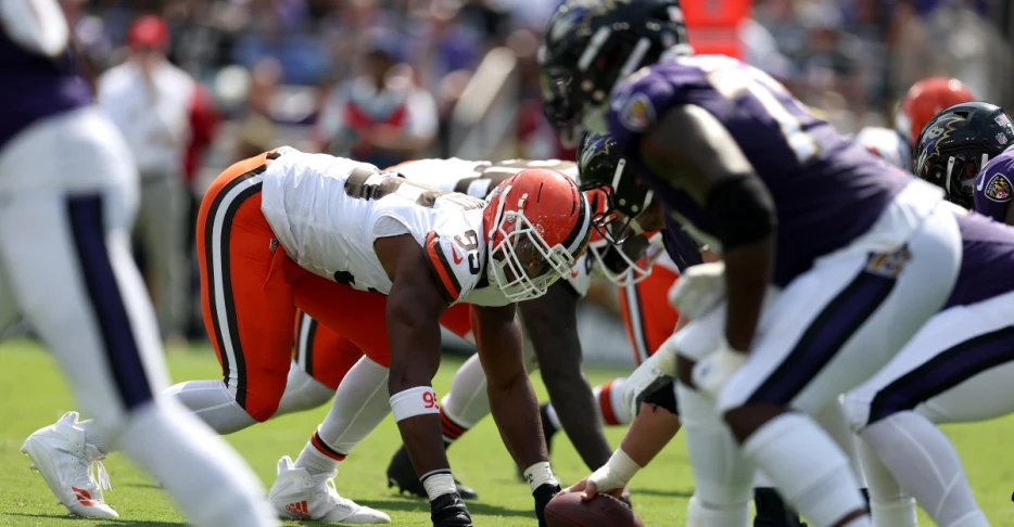 Browns Myles Garrett getting double-teamed at a higher rate than anyone else this year