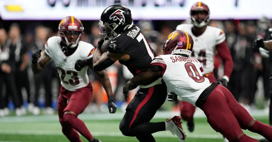 Game Recap: Falcons lead from start to finish as they drop Commanders to 2-2