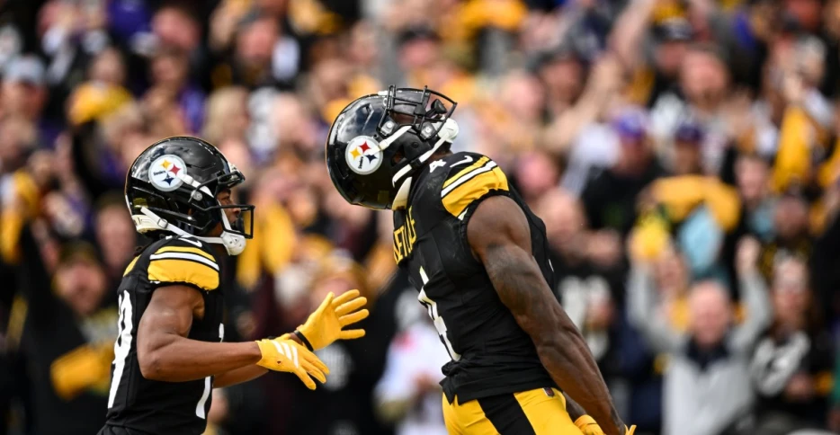 Steelers WR DK Metcalf praises Calvin Austin for making 80-yard TD happen