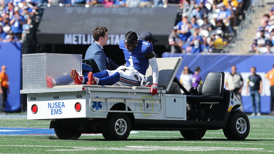 Giants’ Malik Nabers has torn ACL, ending 2025 season