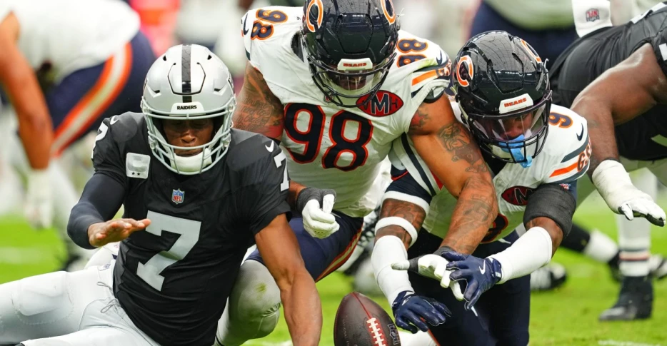 Raiders-Bears what they’re saying, Geno Smith ‘hasn’t shown up yet’