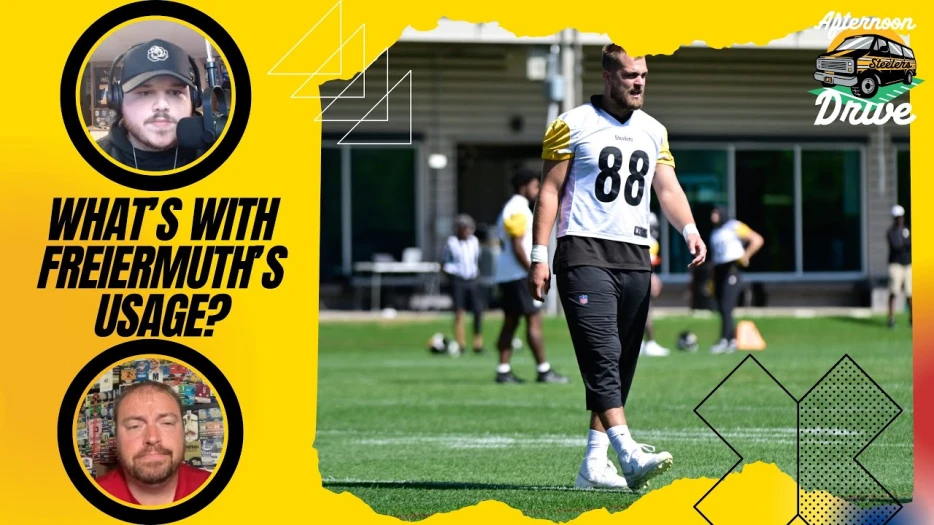 Steelers Afternoon Drive: What’s with Pat Freiermuth’s Weird Usage?