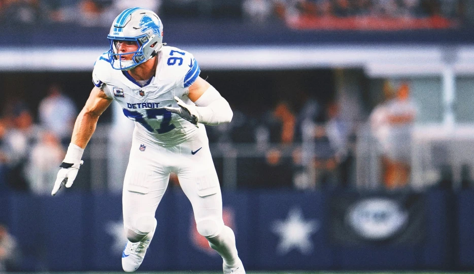2025 NFL DPOY Odds: Hutchinson Takes Over Top Spot; Parsons Second