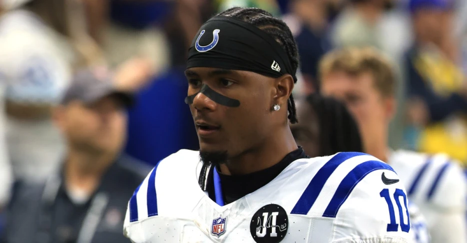 Colts head coach Shane Steichen noncommittal on AD Mitchell’s playing time for Sunday