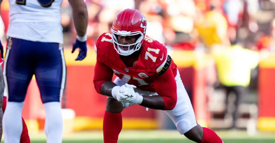 Film Review: The Chiefs’ offensive line passes the test against the Ravens