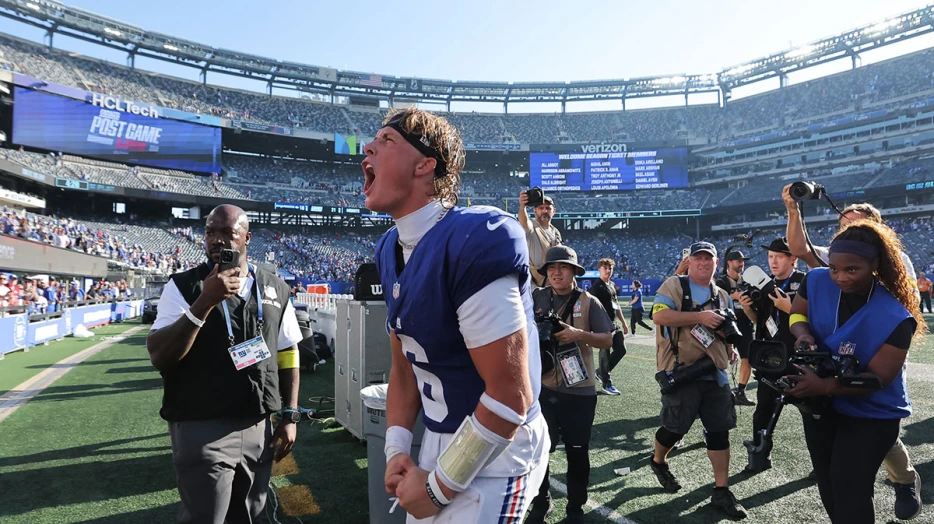 Giants HC Brian Daboll’s F-bomb after Jaxson Dart’s first TD will fire you up