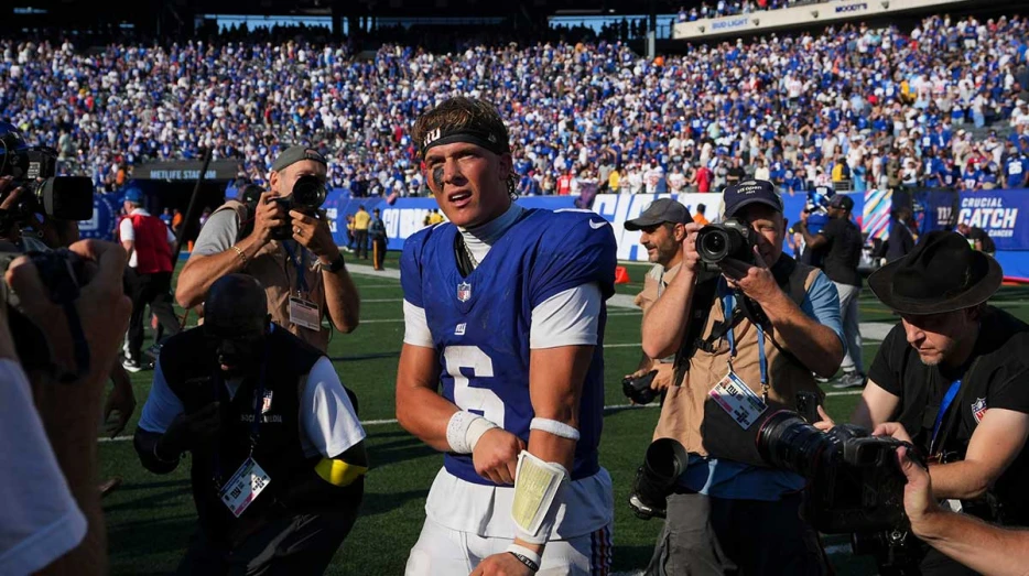 Is Giants’ Jaxson Dart healthy vs. Saints team that ‘put chip on shoulder?’