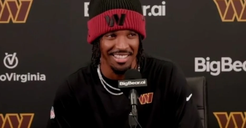 Jayden Daniels: I feel good. I plan on going out there Sunday.