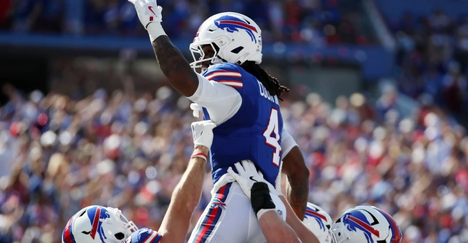 James Cook named AFC Offensive Player of the Month