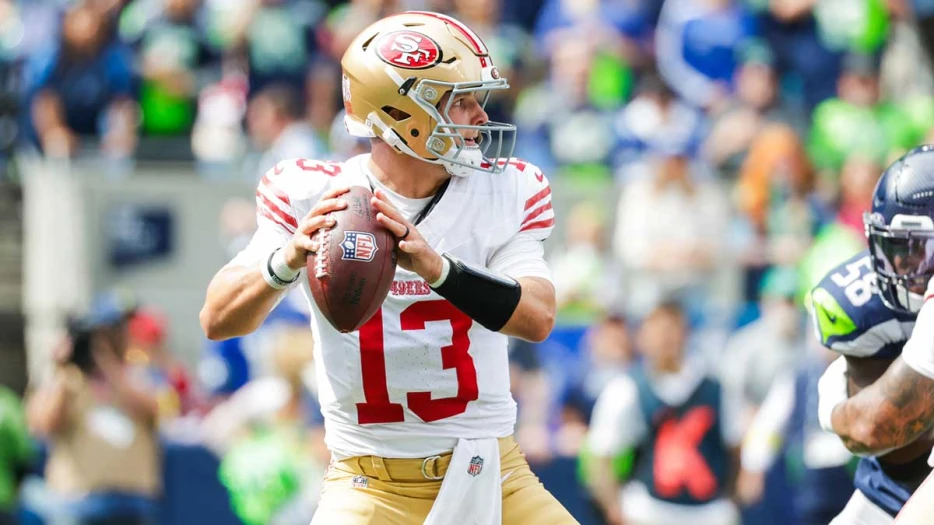 49ers’ Brock Purdy week-to-week after re-aggravating turf toe injury
