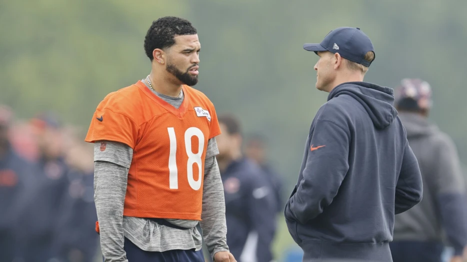 Caleb Williams: I've got the utmost confidence in Ben Johnson