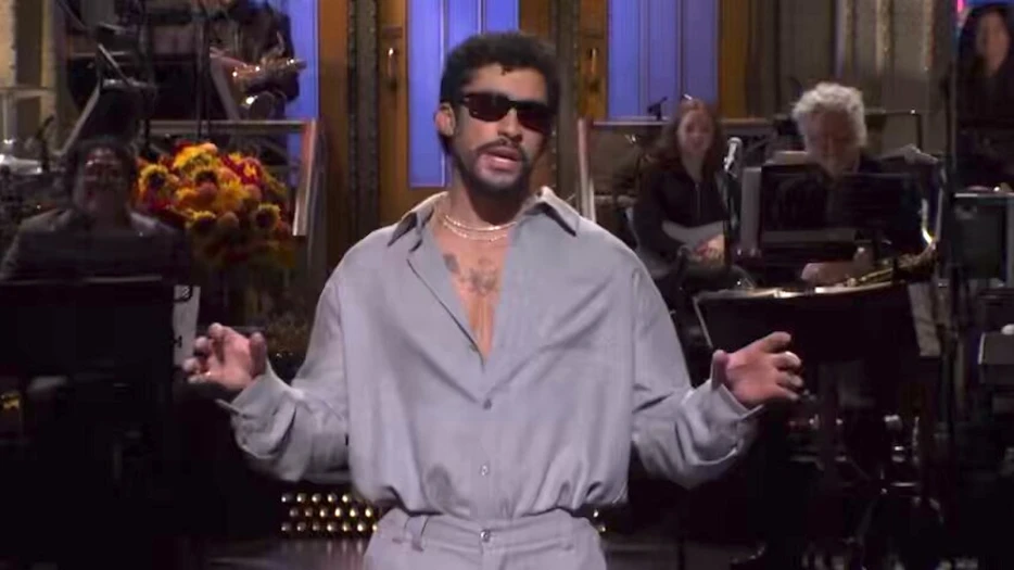 Bad Bunny Takes Shot At People Who Are Angry About Him Doing The Super Bowl Halftime Show On ‘SNL’