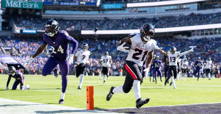 Ravens lose one battle after another vs. Texans