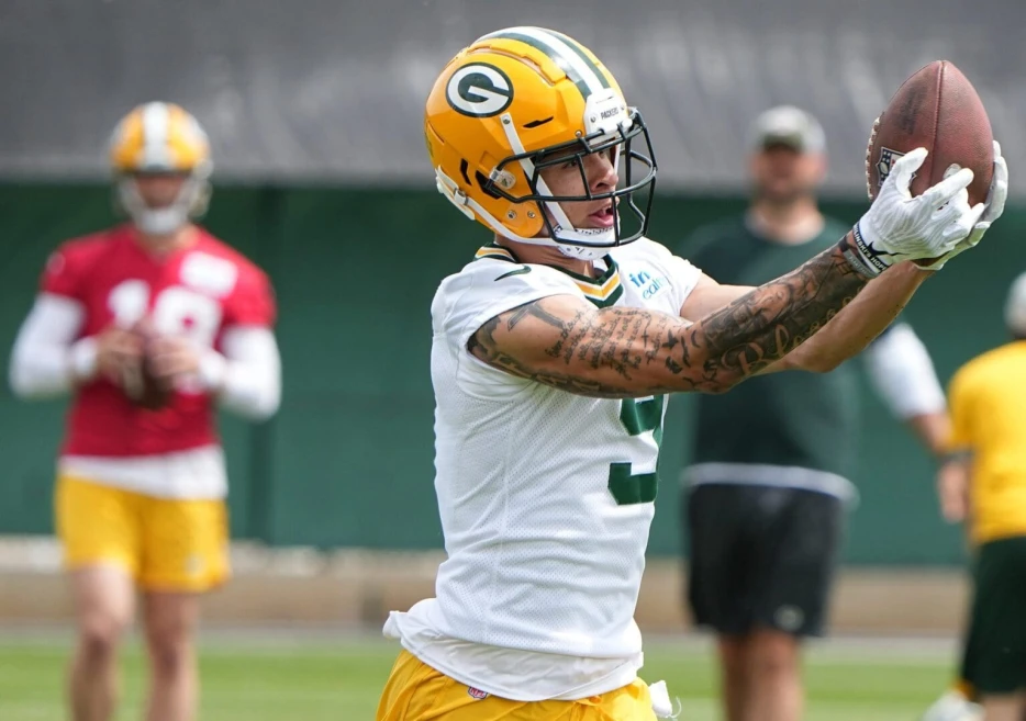 Packers Designate WR Christian Watson To Return From PUP List