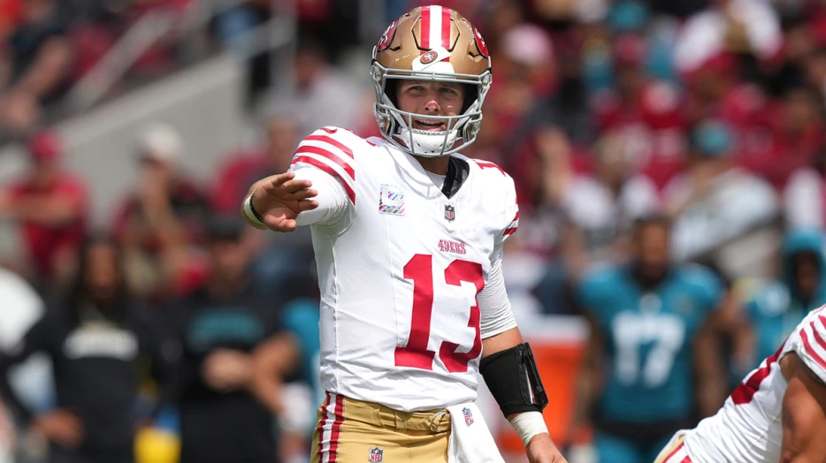49ers’ Brock Purdy, Ricky Pearsall, Jauan Jennings remain out before Week 6