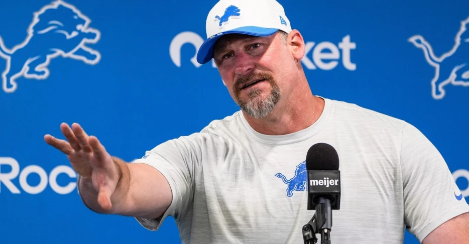 Dan Campbell calls ESPN’s Aidan Hutchinson report ‘bogus’