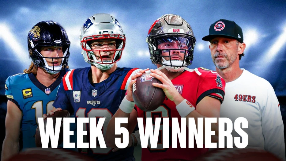 NFL Week 5 winners: Drake Maye has his moment, Bucs-Seahawks play a thriller