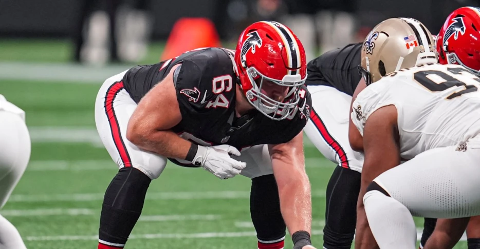 Against the odds, Falcons have a top pass-blocking offensive line in 2025