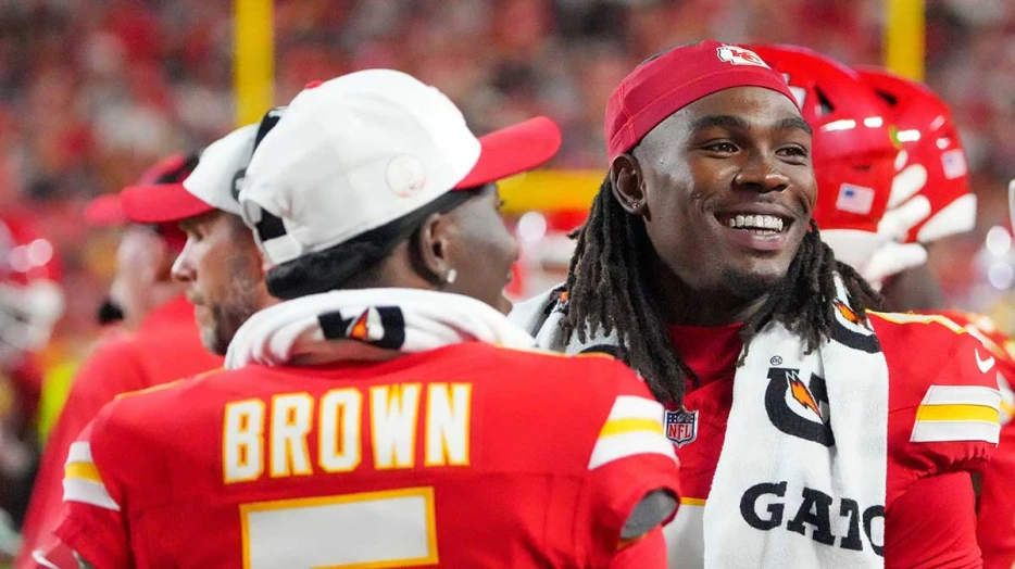 Chiefs fans sent into frenzy over Rashee Rice’s 3-word message amid suspension