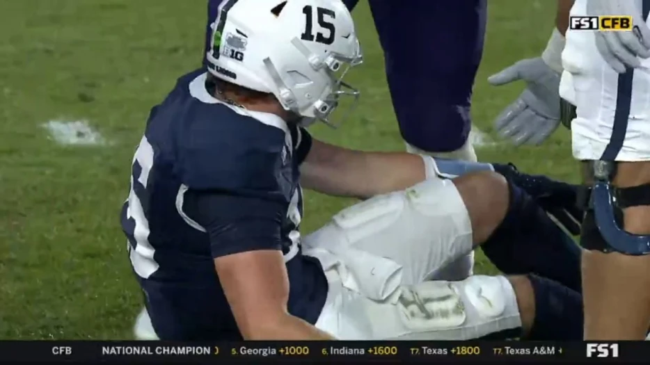 2026 Draft Prospect QB Drew Allar Out For Season After Suffering Major Leg Injury