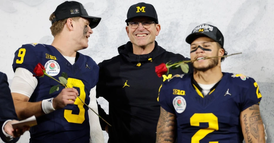 Does Harbaugh want to trade for Corum?