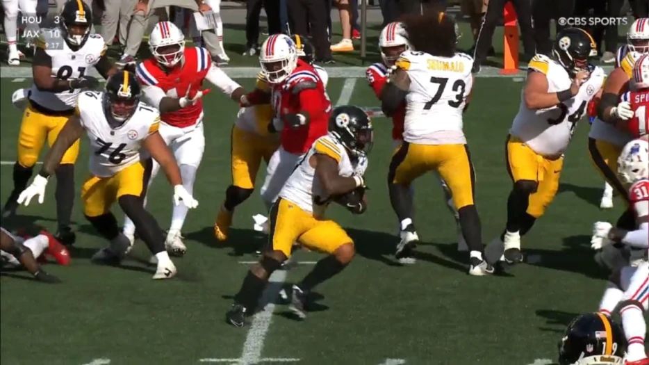 Jaylen Warren Excited To Run Behind Steelers’ Jumbo Look: ‘The More Big Bodies There Are, The Better’