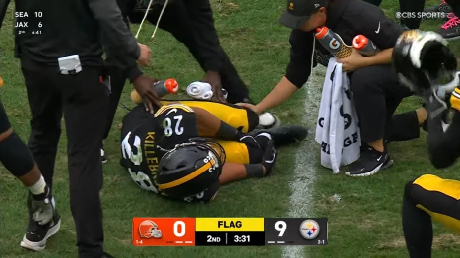 Steelers S Miles Killebrew Suffers Knee Injury Versus Browns (Update)
