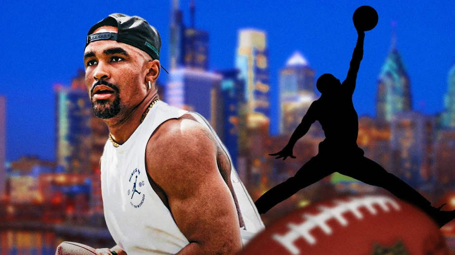 Eagles’ Jalen Hurts reps Houston at Air Jordan event in Philadelphia