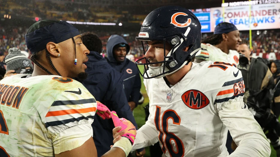 Jake Moody becomes MNF Bears hero with clutch FG vs. Commanders