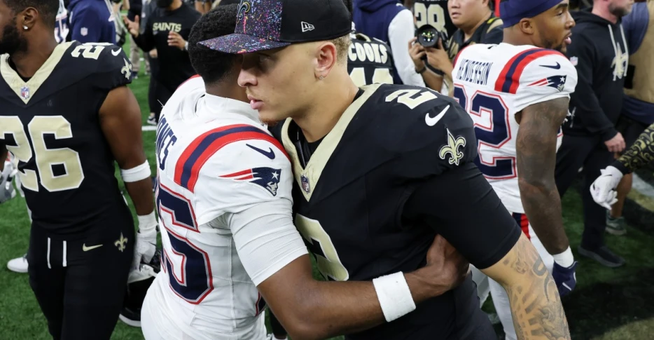 Who was the Saints’ breakout player vs. the Patriots?