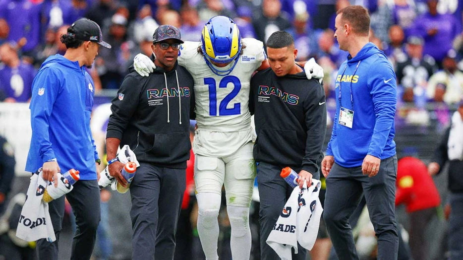Rams’ Puka Nacua absent from practice after Week 6 injury