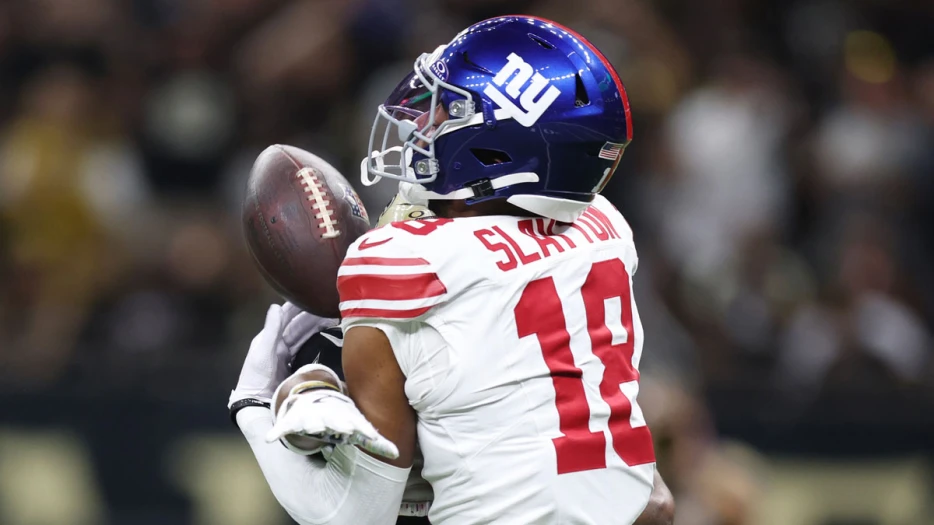 Darius Slayton, Jaylin Hyatt highlight Giants’ laundry list of injury designations