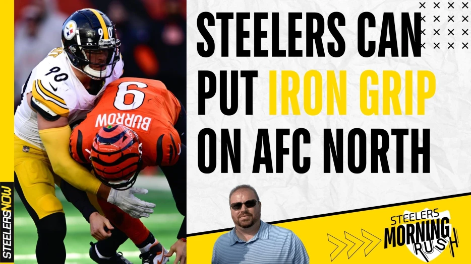 Steelers Can Put Iron Grip on AFC North | Steelers Morning Rush