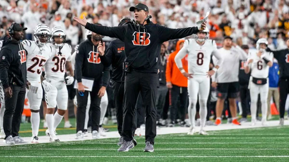 Bengals’ Zac Taylor’s instant reaction to bizarre win over Steelers