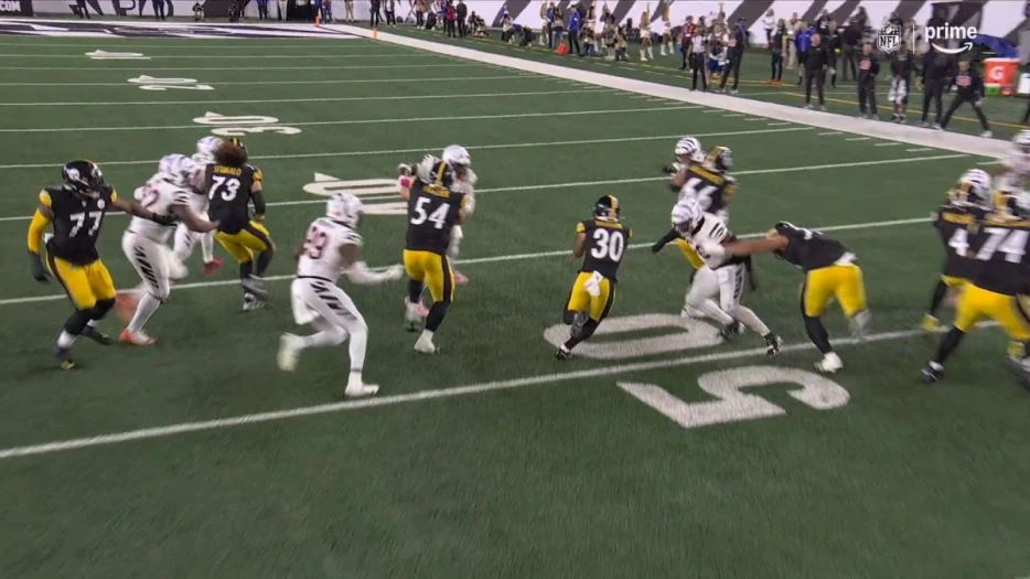 Film Room: Steelers Get Run Game Rolling Against Bengals