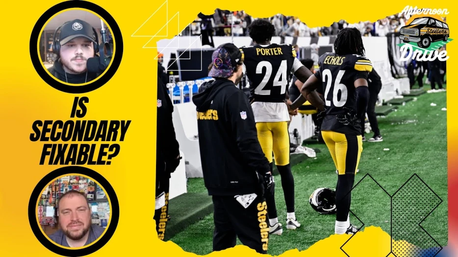 Steelers Afternoon Drive: Can Steelers Fix Secondary?
