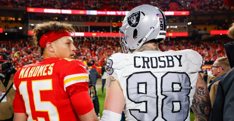 The Patrick Mahomes-Maxx Crosby bond is steeped in respect and friendship