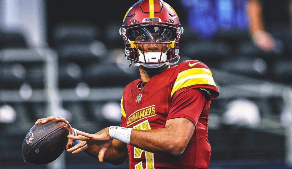 Jayden Daniels Exits Commanders vs. Cowboys With Hamstring Injury