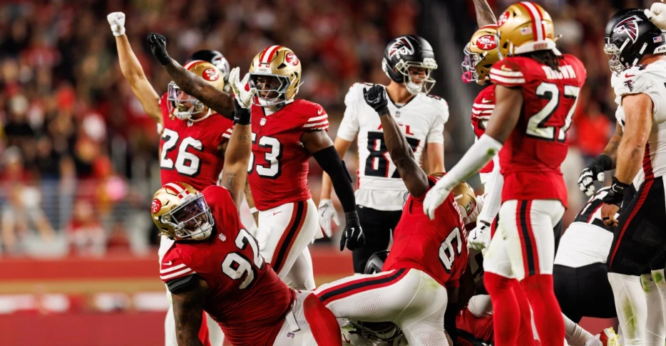 3 quick takeaways from the 49ers 20-10 win over the Falcons: George Kittle makes such a difference