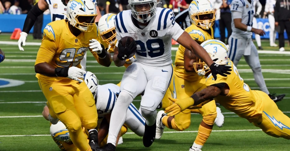 Colts were all gas, no brakes against Chargers